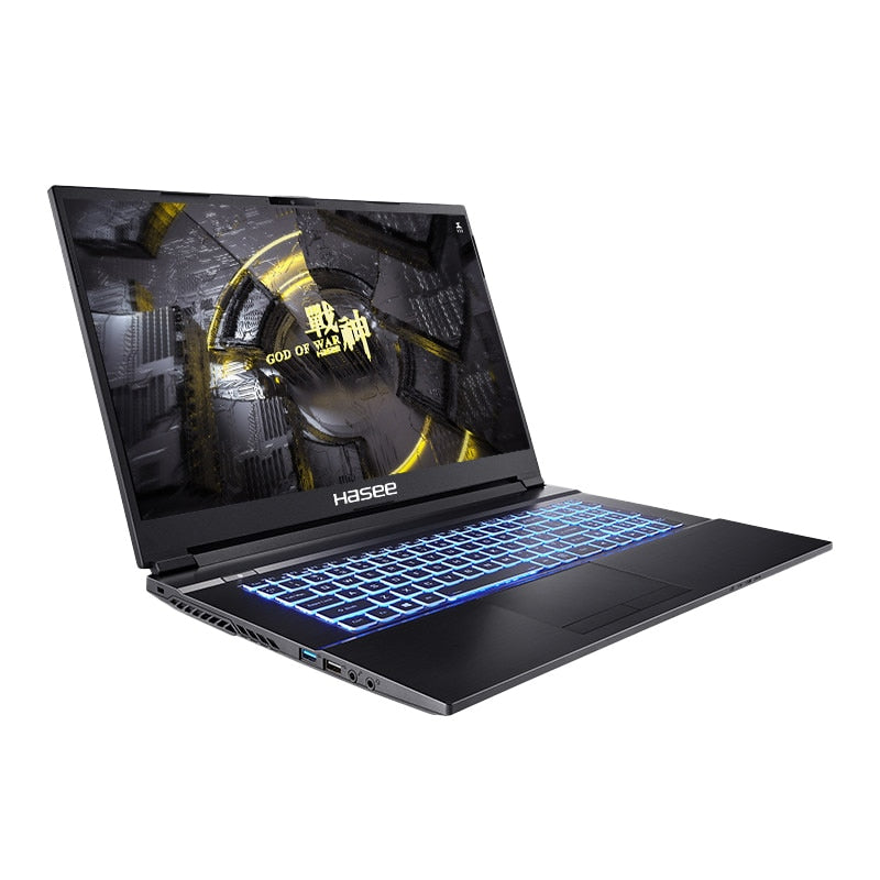 Hasee G8-CU7NK Laptop for Gaming (Intel Core I7-10750H+RTX 2060/16GB RAM/256G SSD+1T HDD/17.3''IPS144Hz 72%NTSC)Notbook computer