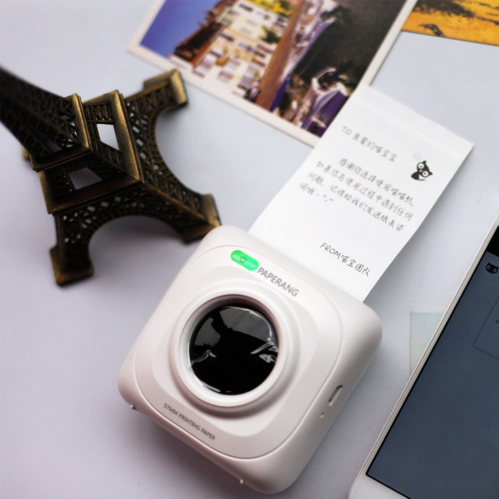 Mini Portable Wireless Bluetooth Printer for iOS and Android