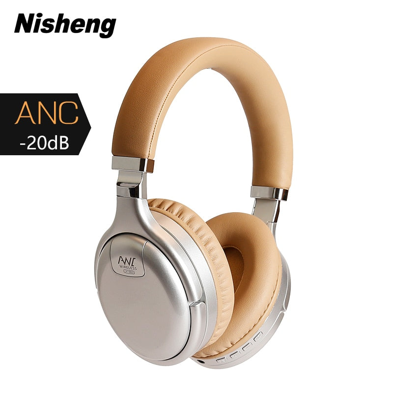 Noise Cancelling Wireless Headphone With Microphone