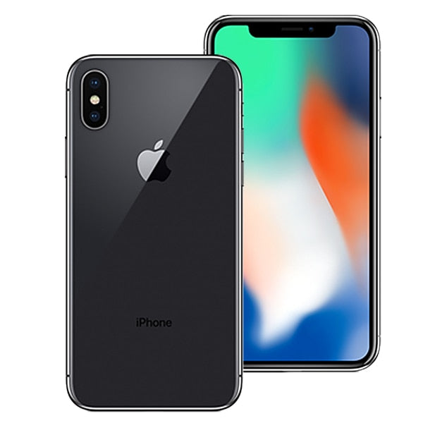 Unlocked Apple iPhone X 3GB RAM 64/256GB ROM 5.8inch iOS Hexa core Apple Phone 12.0MP Dual Back Camera 4G LTE Smartphone