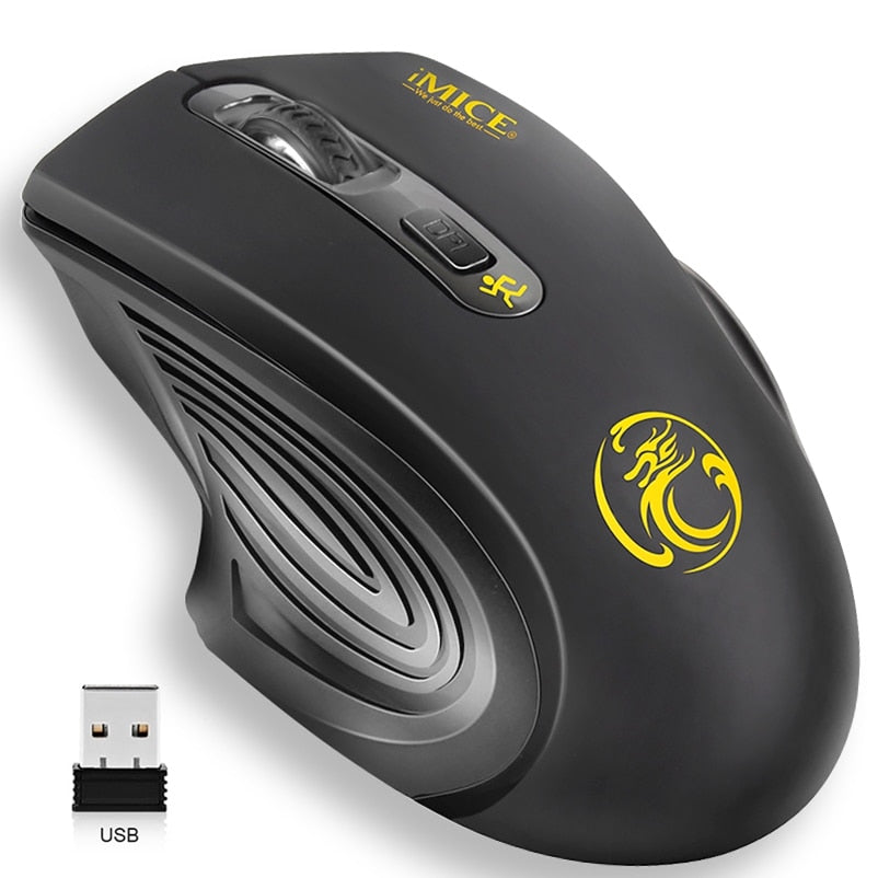 Adjustable Wireless Optical Mouse