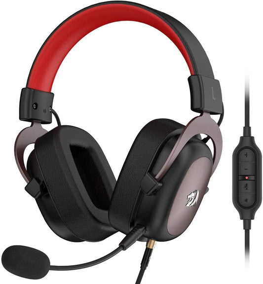 Wired Game Headset with Removable Microphone