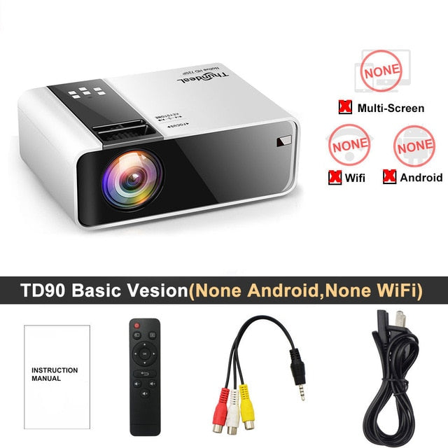 ThundeaL HD 1280 x 720P LED Mini Projector