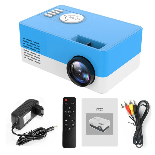 320*240 Pixels Supports 1080P HDMI USB Mini Projector