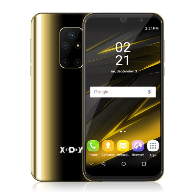 XGODY S20 Mini Smartphone Android 9.0 5.5" 18:9 Full Screen 1GB 8GB MT6580 Quad Core 5MP Camera 2500mAh GPS WiFi 3G Mobile Phone