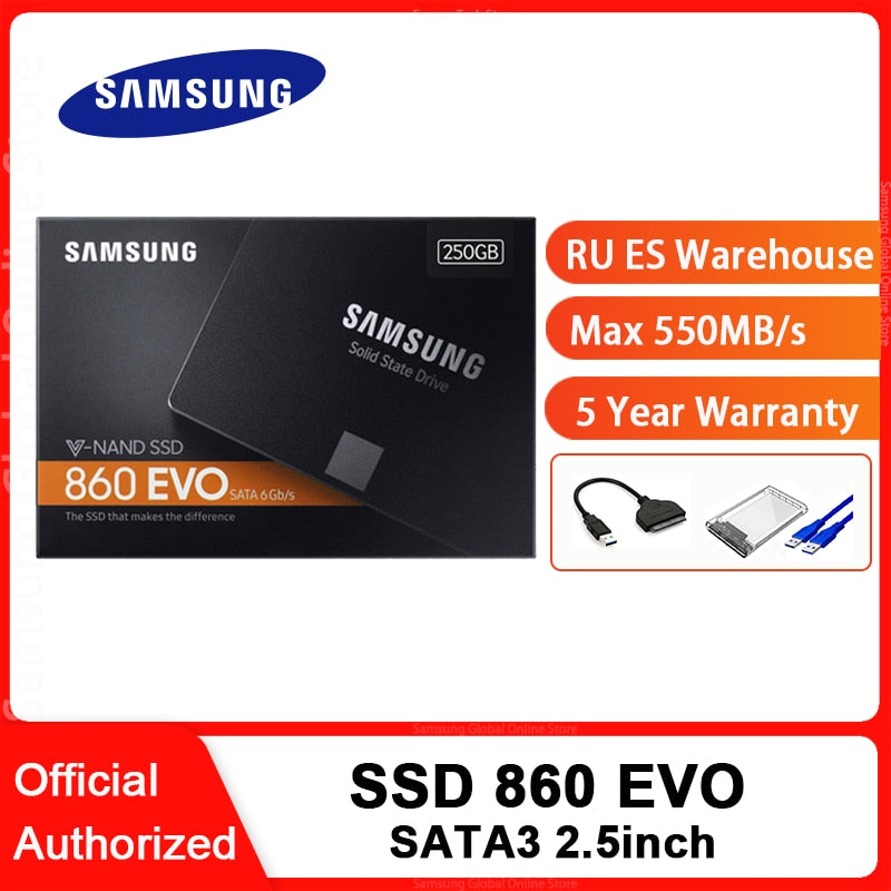 SAMSUNG SSD 860 Internal Solid State Disk