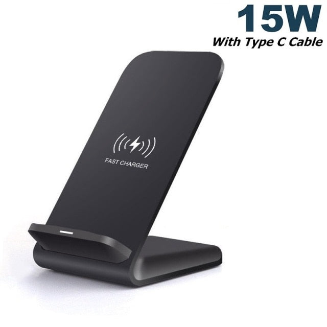 30W Qi Wireless Charger Stand For iPhone