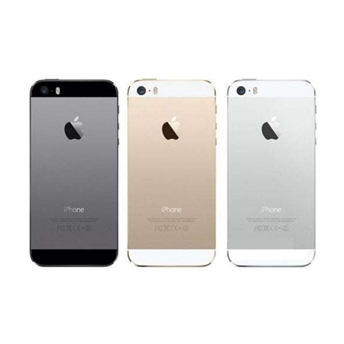 Factory Unlocked Original APPLE iPhone 5S 16GB/32GB/64GB ROM 8MP Touch ID iCloud App Store WIFI GPS 4.0 inch Fingerprint IOS